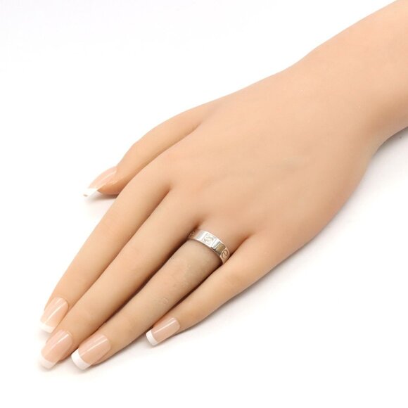 CARTIER 18k White Gold Love Ring - Picture 6 of 6